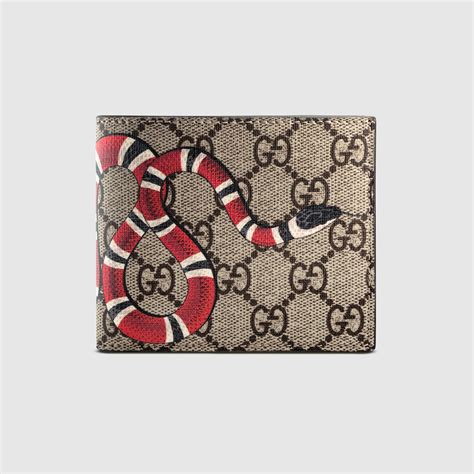 pochette uomo gucci outlet|portafoglio gucci uomo serpente.